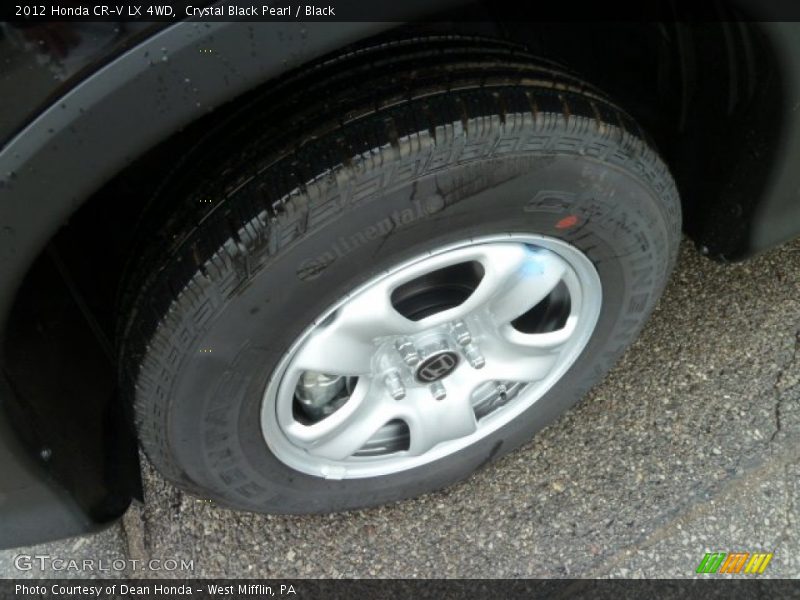 Crystal Black Pearl / Black 2012 Honda CR-V LX 4WD