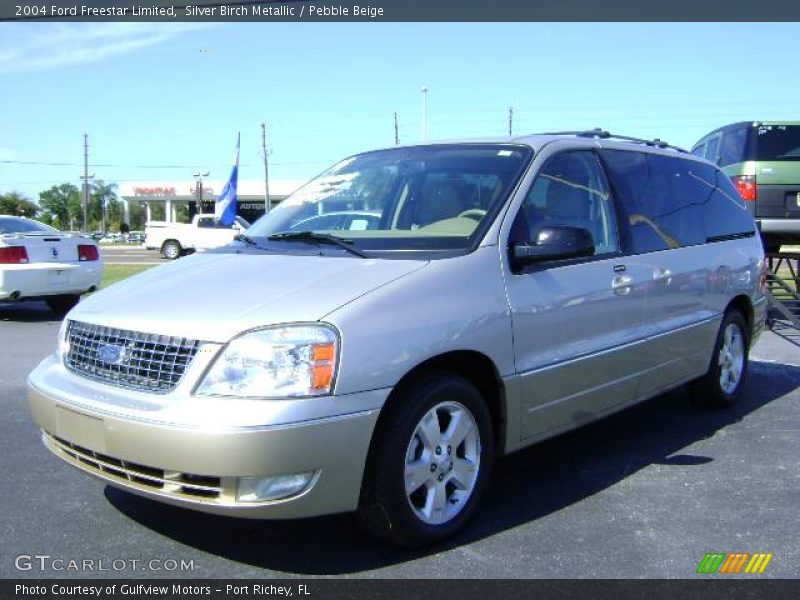 Silver Birch Metallic / Pebble Beige 2004 Ford Freestar Limited
