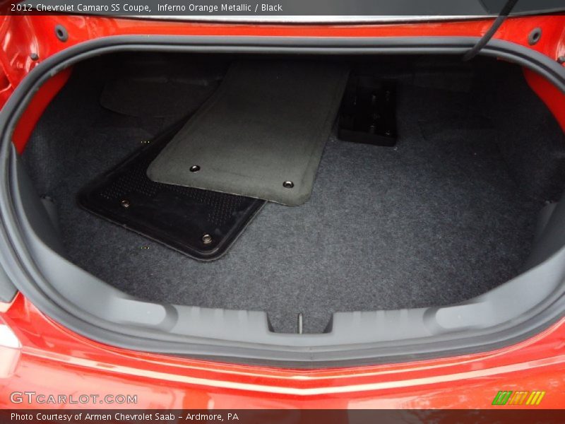 Inferno Orange Metallic / Black 2012 Chevrolet Camaro SS Coupe
