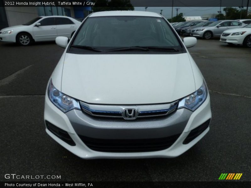 Taffeta White / Gray 2012 Honda Insight Hybrid