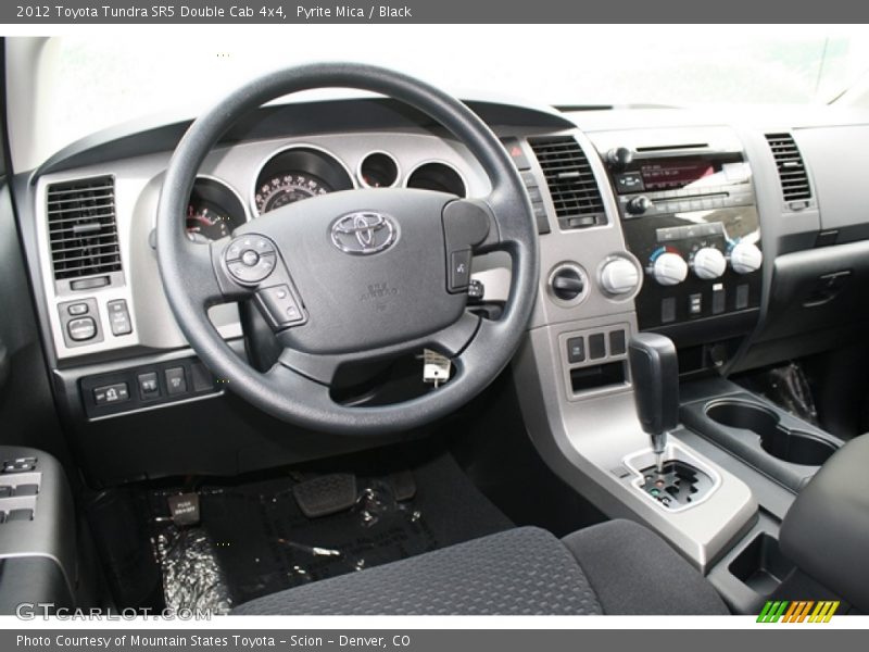 Pyrite Mica / Black 2012 Toyota Tundra SR5 Double Cab 4x4