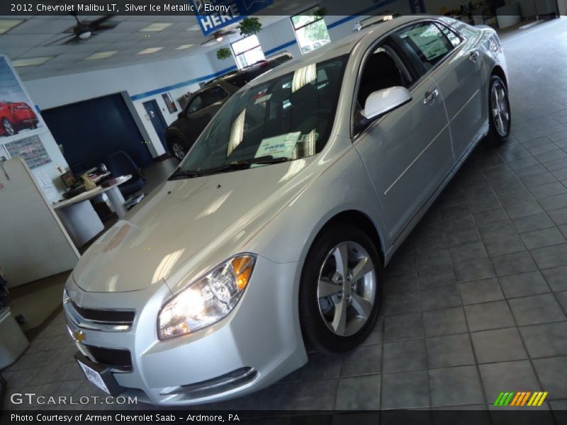 Silver Ice Metallic / Ebony 2012 Chevrolet Malibu LT