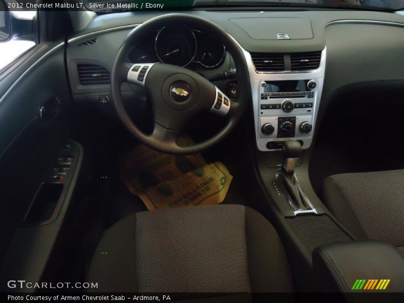 Silver Ice Metallic / Ebony 2012 Chevrolet Malibu LT