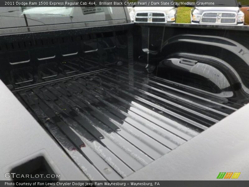Brilliant Black Crystal Pearl / Dark Slate Gray/Medium Graystone 2011 Dodge Ram 1500 Express Regular Cab 4x4