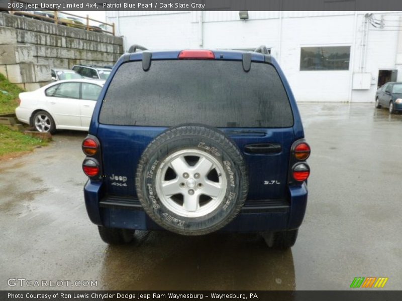 Patriot Blue Pearl / Dark Slate Gray 2003 Jeep Liberty Limited 4x4