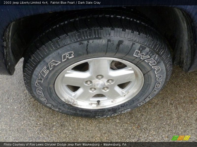 Patriot Blue Pearl / Dark Slate Gray 2003 Jeep Liberty Limited 4x4
