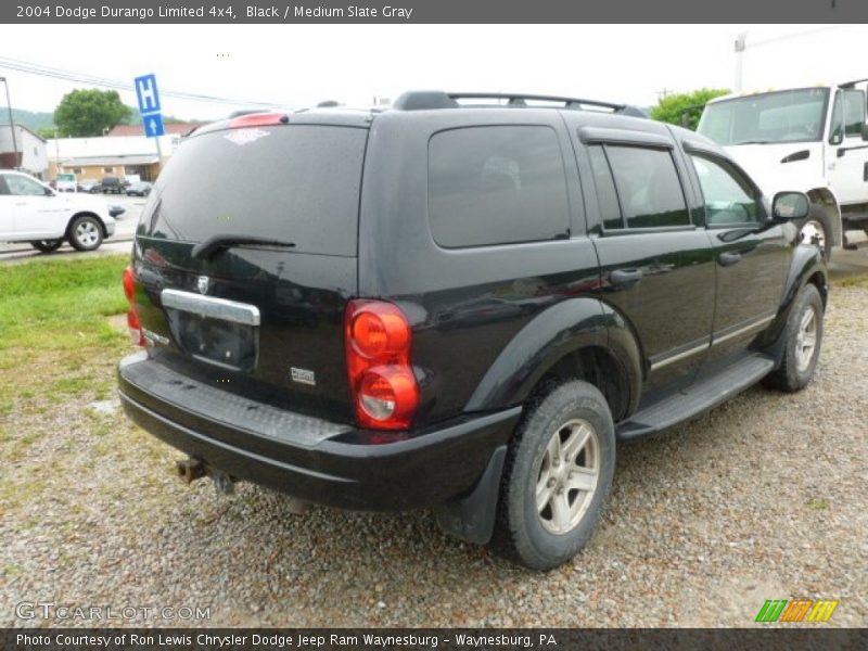 Black / Medium Slate Gray 2004 Dodge Durango Limited 4x4