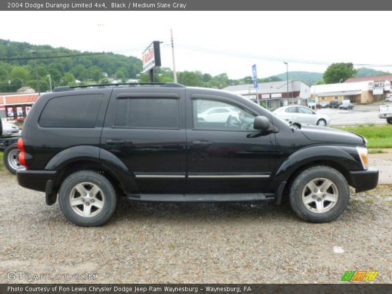 Black / Medium Slate Gray 2004 Dodge Durango Limited 4x4