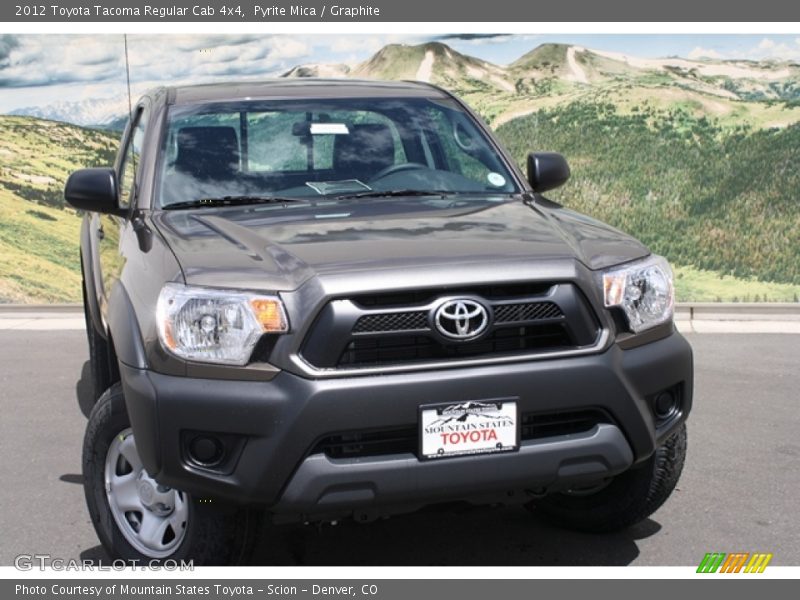 Pyrite Mica / Graphite 2012 Toyota Tacoma Regular Cab 4x4