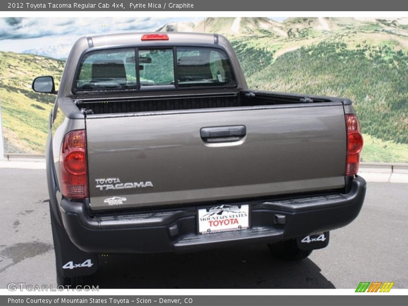 Pyrite Mica / Graphite 2012 Toyota Tacoma Regular Cab 4x4