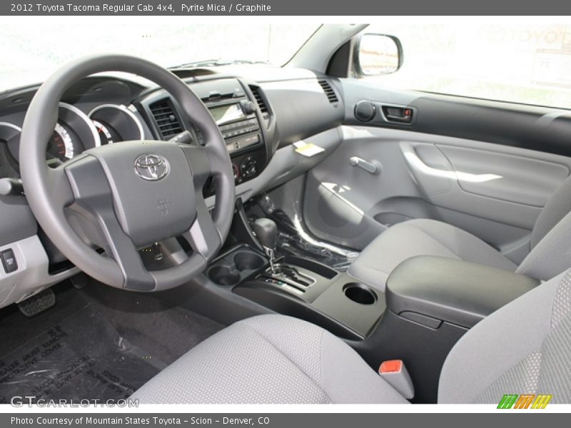Pyrite Mica / Graphite 2012 Toyota Tacoma Regular Cab 4x4