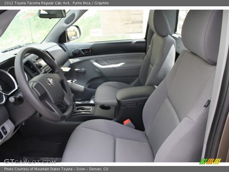 Pyrite Mica / Graphite 2012 Toyota Tacoma Regular Cab 4x4