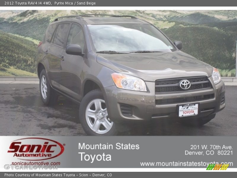 Pyrite Mica / Sand Beige 2012 Toyota RAV4 I4 4WD