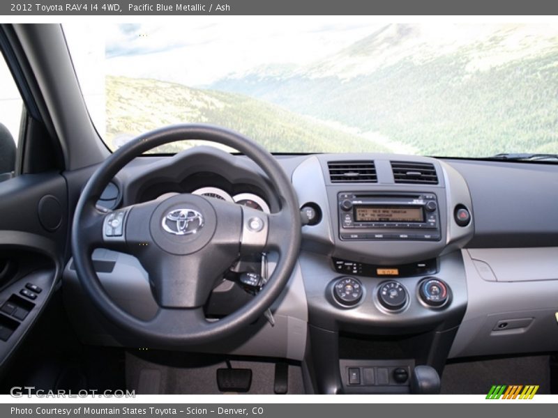 Pacific Blue Metallic / Ash 2012 Toyota RAV4 I4 4WD