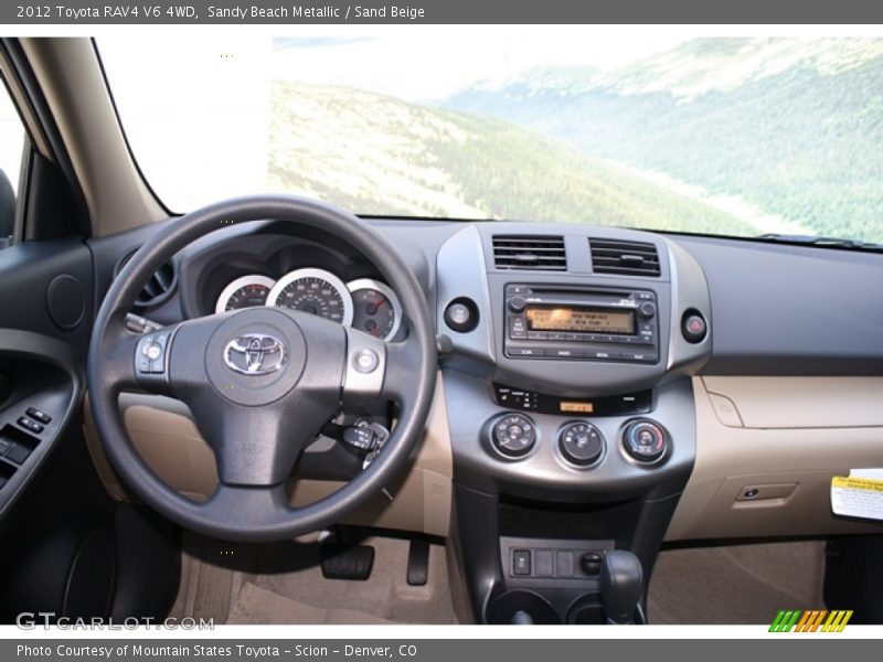 Sandy Beach Metallic / Sand Beige 2012 Toyota RAV4 V6 4WD