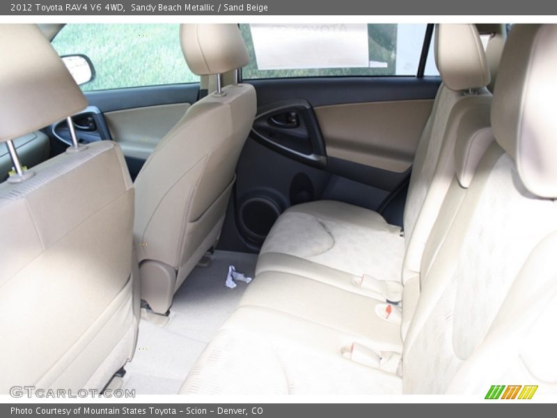 Sandy Beach Metallic / Sand Beige 2012 Toyota RAV4 V6 4WD