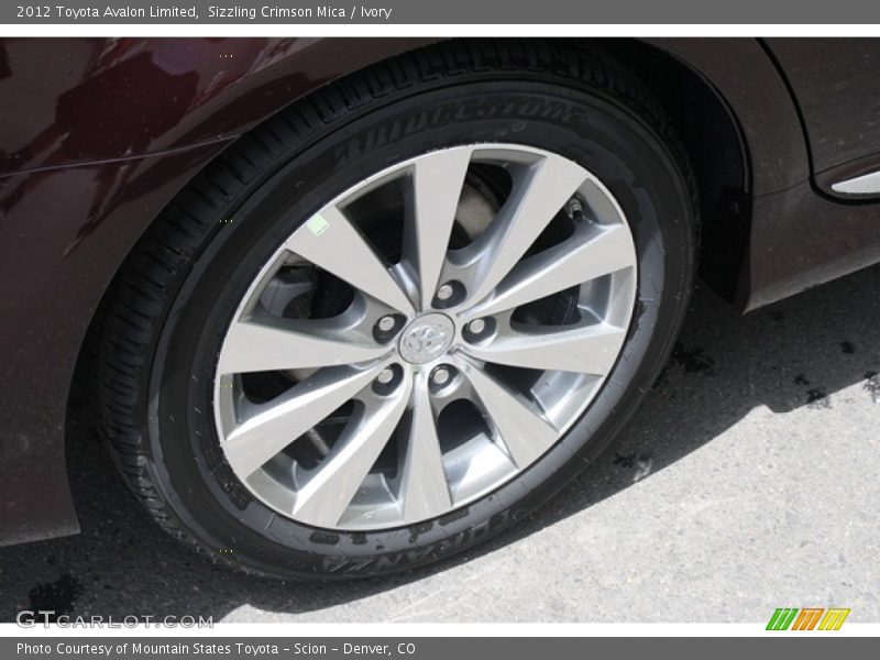 Sizzling Crimson Mica / Ivory 2012 Toyota Avalon Limited