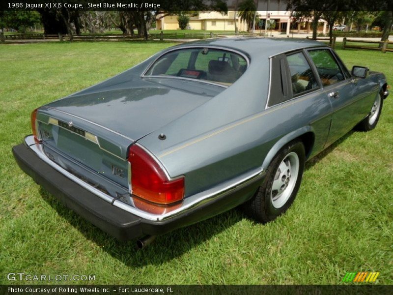  1986 XJ XJS Coupe Steel Blue Metallic