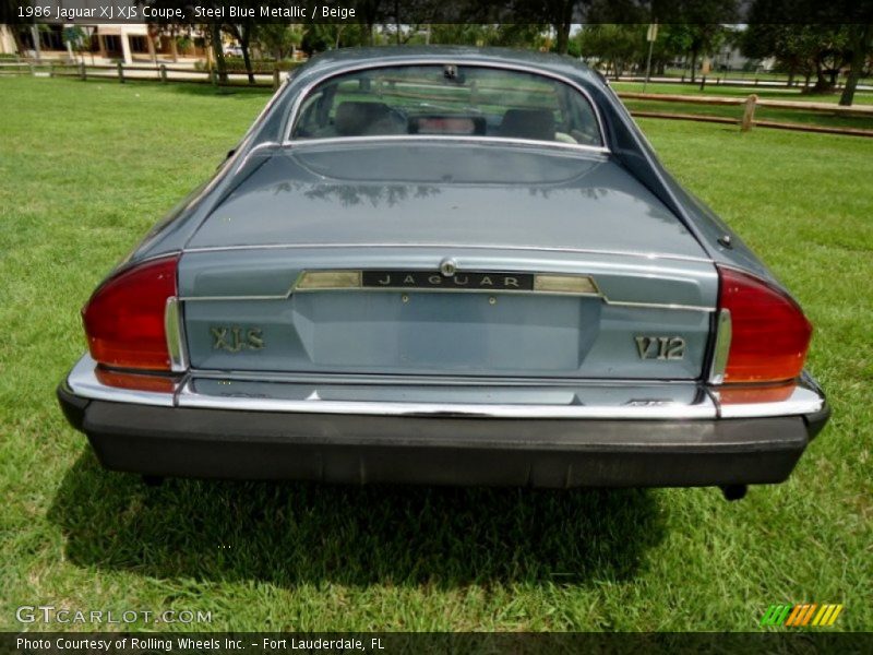  1986 XJ XJS Coupe Steel Blue Metallic
