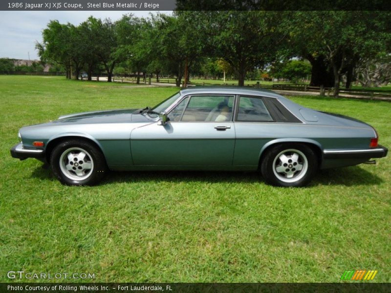  1986 XJ XJS Coupe Steel Blue Metallic