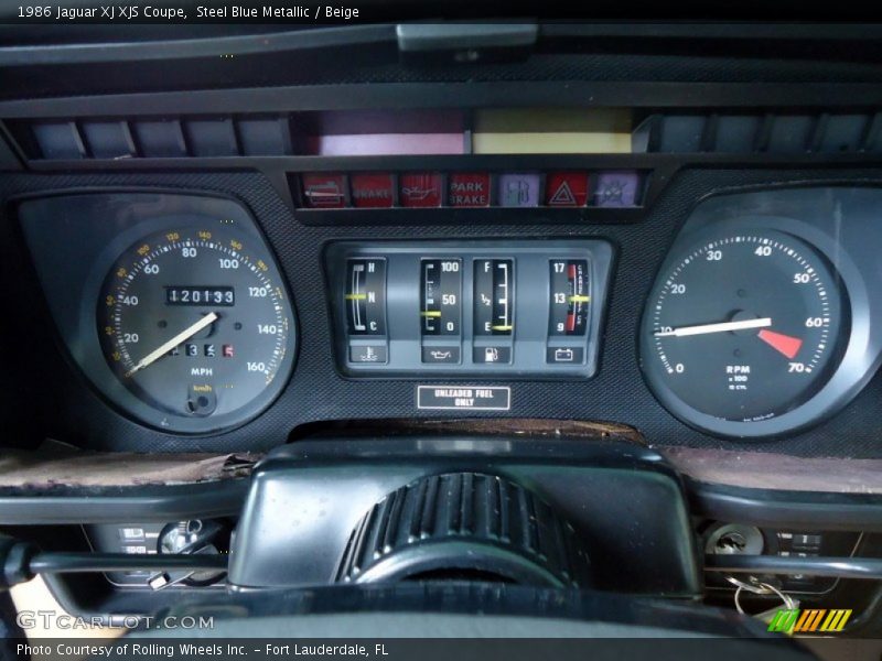  1986 XJ XJS Coupe XJS Coupe Gauges