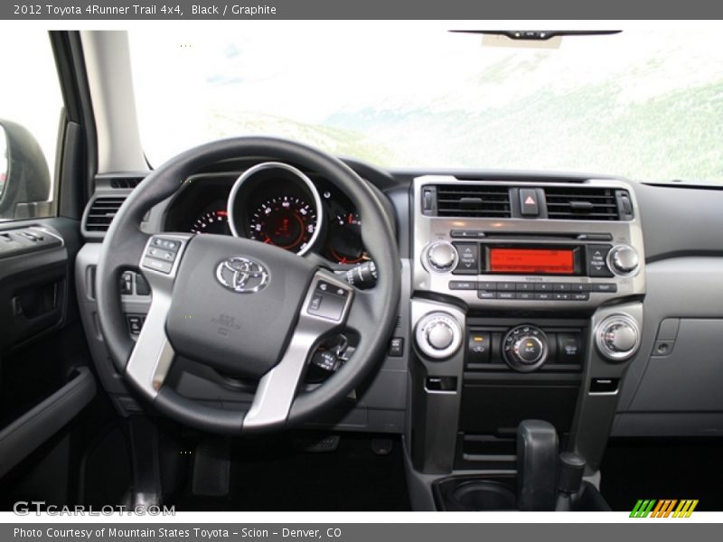 Black / Graphite 2012 Toyota 4Runner Trail 4x4