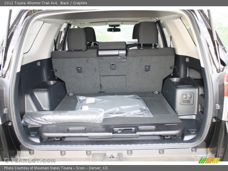 Black / Graphite 2012 Toyota 4Runner Trail 4x4