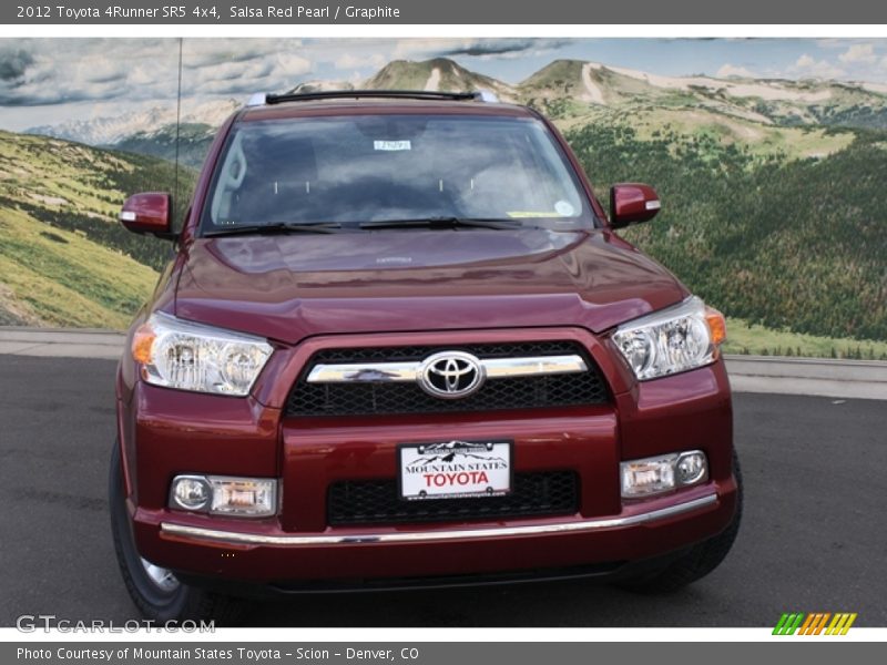 Salsa Red Pearl / Graphite 2012 Toyota 4Runner SR5 4x4