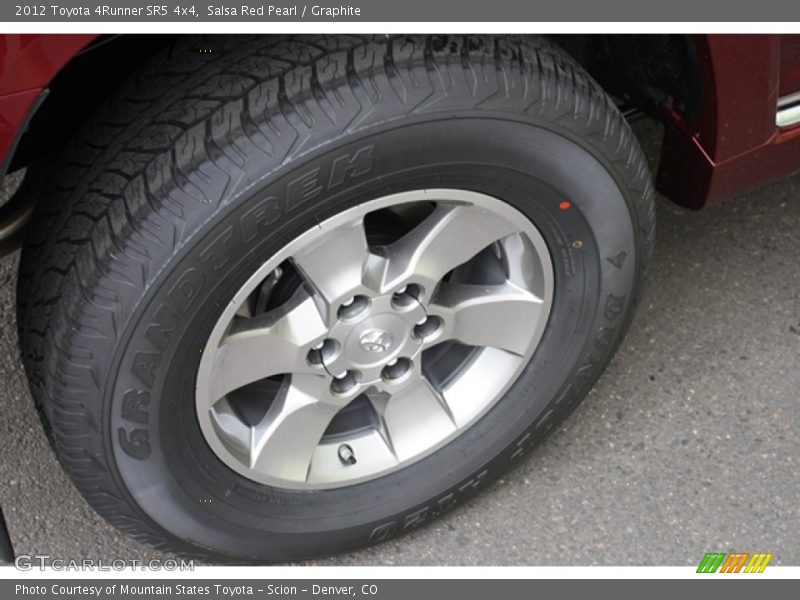 Salsa Red Pearl / Graphite 2012 Toyota 4Runner SR5 4x4