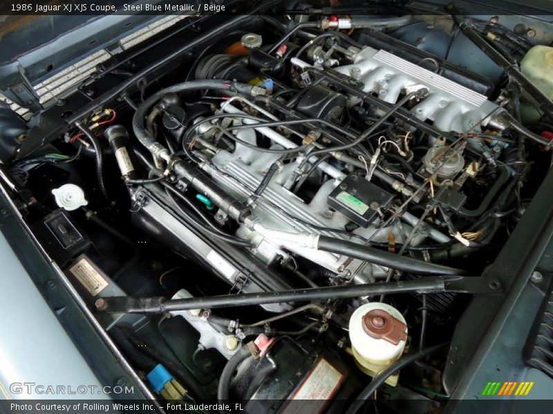  1986 XJ XJS Coupe Engine - 5.3 Liter SOHC 24-Valve V12