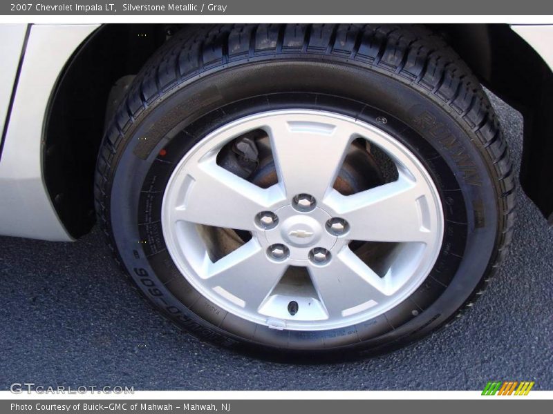 Silverstone Metallic / Gray 2007 Chevrolet Impala LT