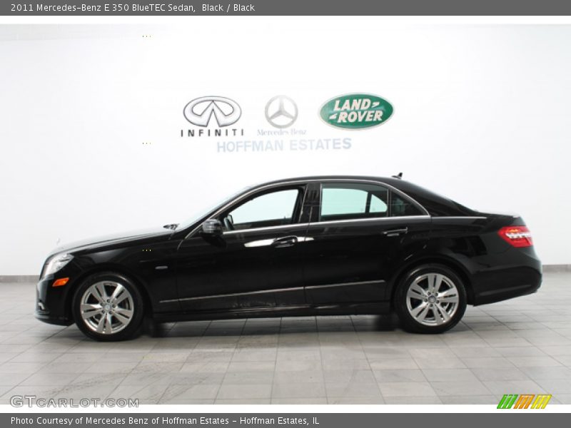 Black / Black 2011 Mercedes-Benz E 350 BlueTEC Sedan