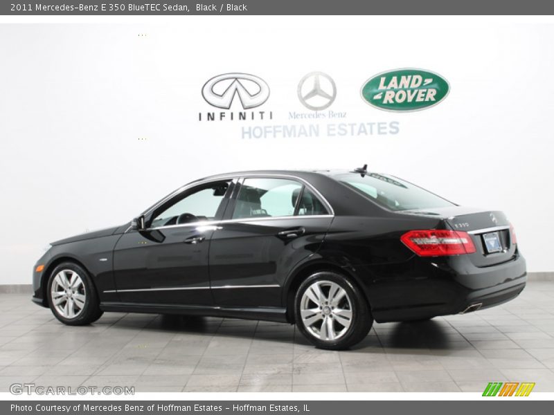 Black / Black 2011 Mercedes-Benz E 350 BlueTEC Sedan