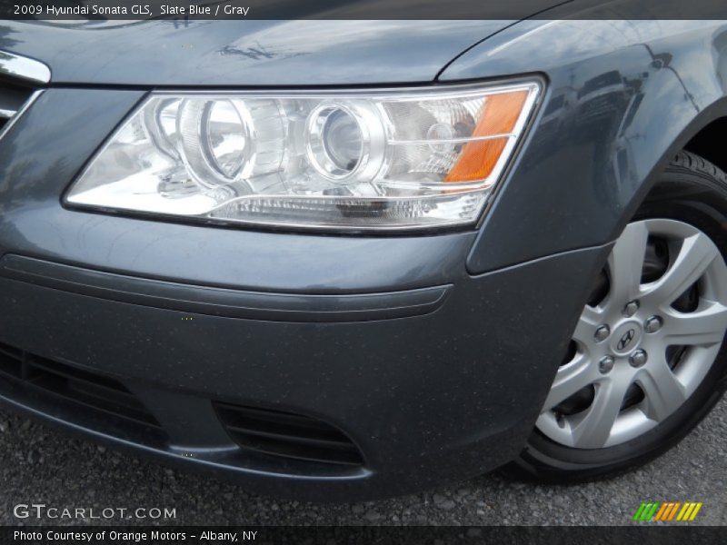 Slate Blue / Gray 2009 Hyundai Sonata GLS