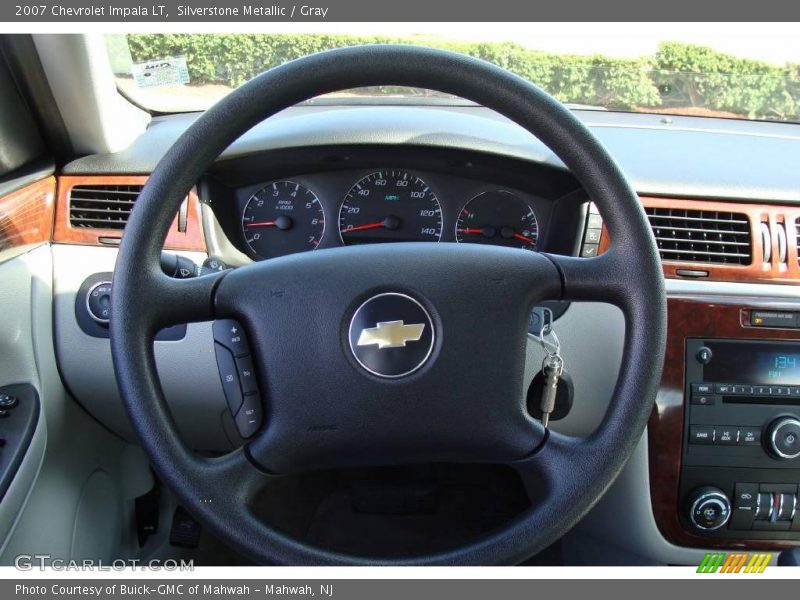 Silverstone Metallic / Gray 2007 Chevrolet Impala LT