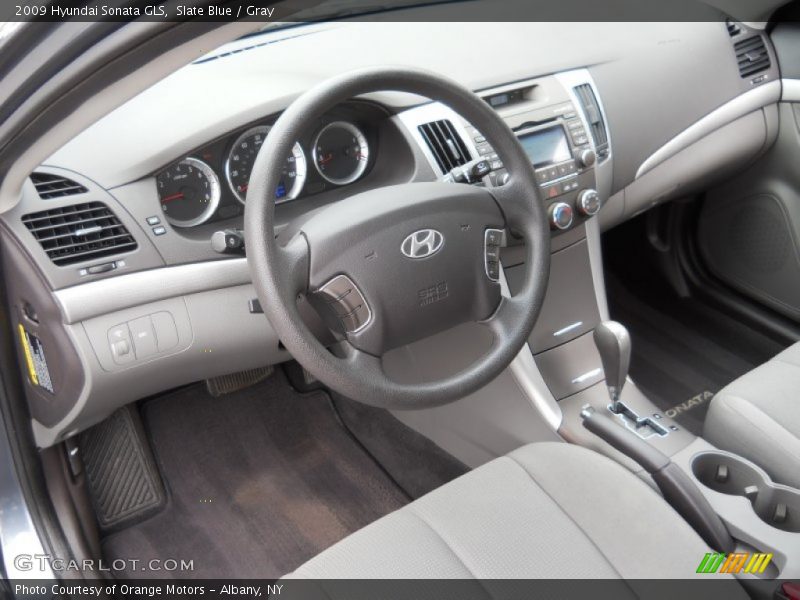 Slate Blue / Gray 2009 Hyundai Sonata GLS