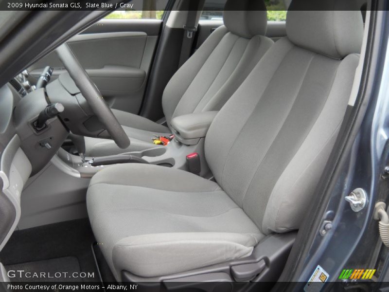 Slate Blue / Gray 2009 Hyundai Sonata GLS