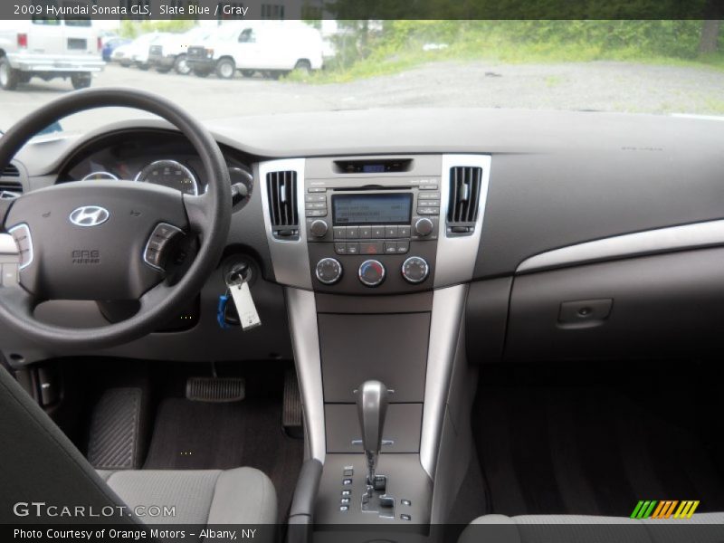 Slate Blue / Gray 2009 Hyundai Sonata GLS