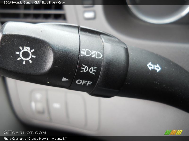 Slate Blue / Gray 2009 Hyundai Sonata GLS