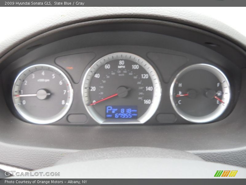 Slate Blue / Gray 2009 Hyundai Sonata GLS