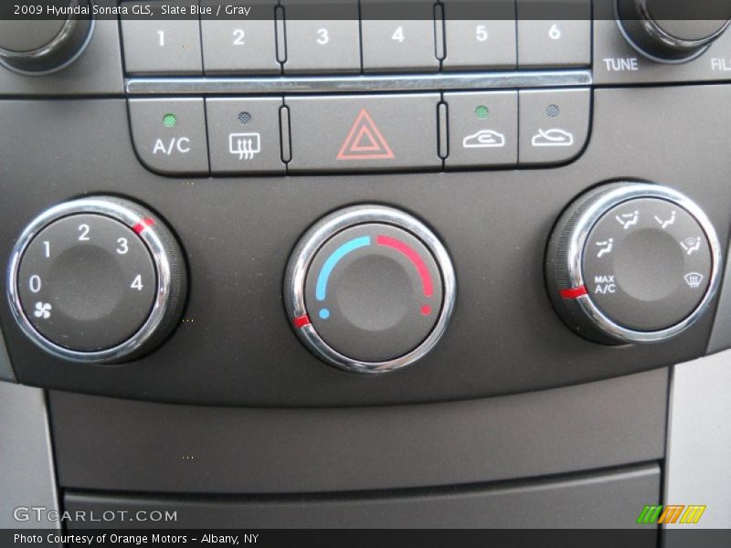 Slate Blue / Gray 2009 Hyundai Sonata GLS