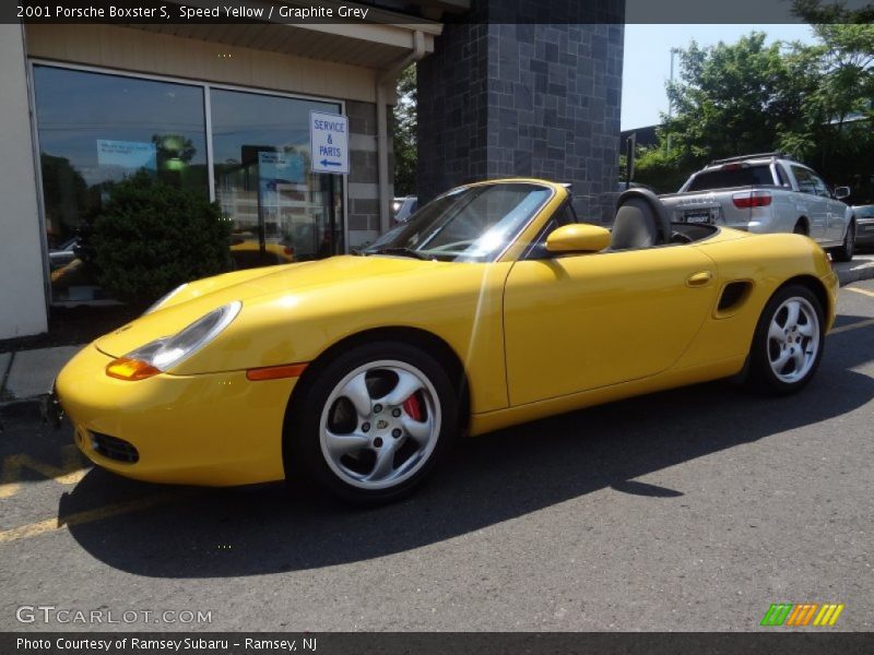 Speed Yellow / Graphite Grey 2001 Porsche Boxster S