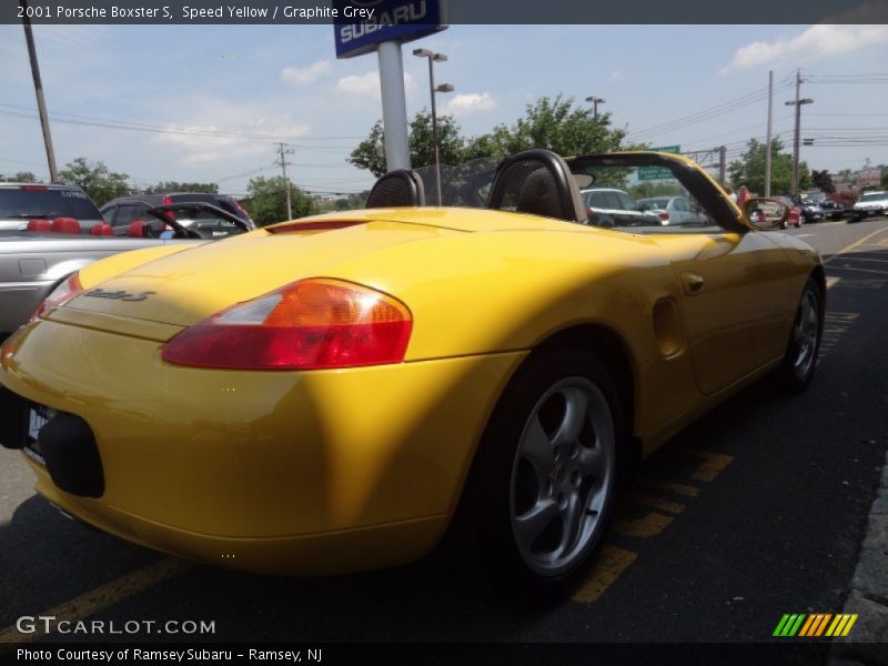 Speed Yellow / Graphite Grey 2001 Porsche Boxster S