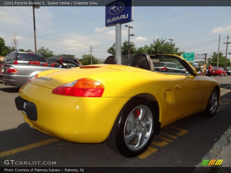 Speed Yellow / Graphite Grey 2001 Porsche Boxster S