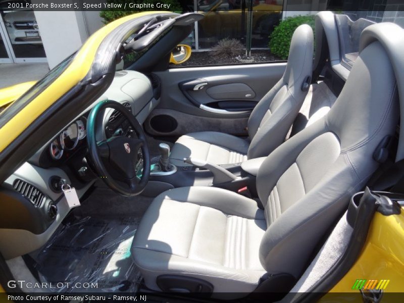 Speed Yellow / Graphite Grey 2001 Porsche Boxster S