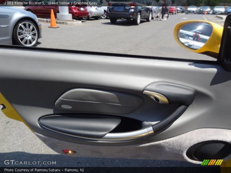 Speed Yellow / Graphite Grey 2001 Porsche Boxster S