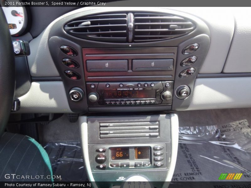 Speed Yellow / Graphite Grey 2001 Porsche Boxster S