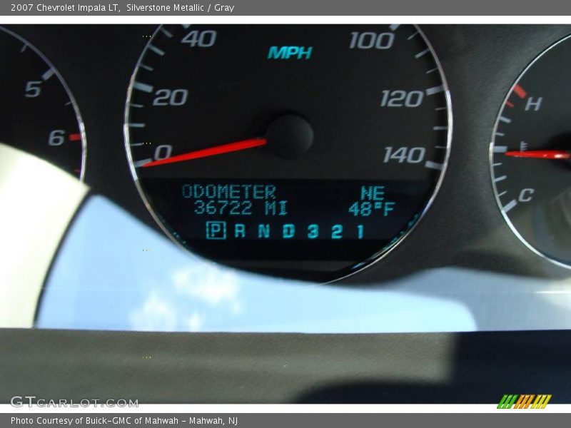 Silverstone Metallic / Gray 2007 Chevrolet Impala LT