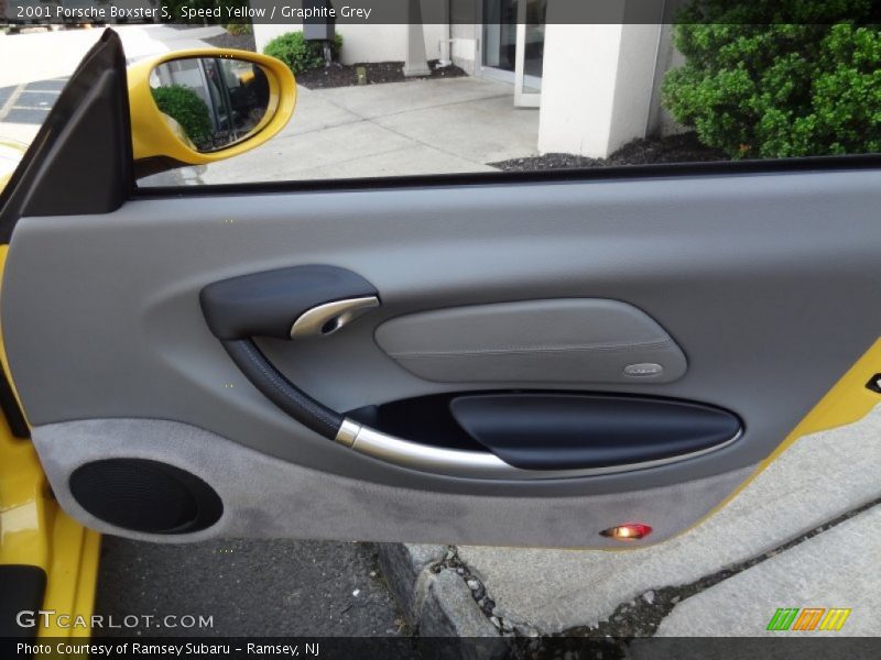 Speed Yellow / Graphite Grey 2001 Porsche Boxster S