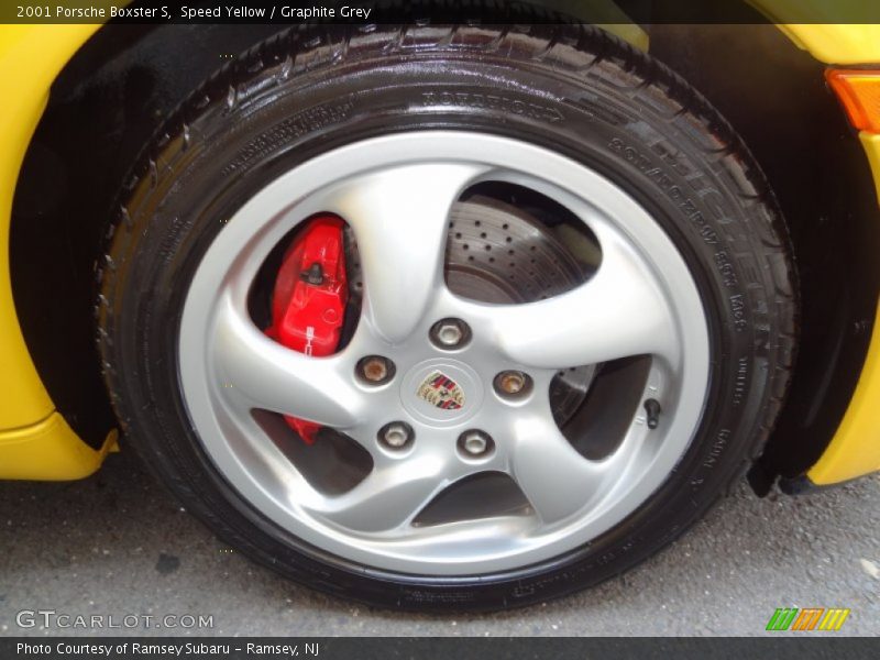 Speed Yellow / Graphite Grey 2001 Porsche Boxster S